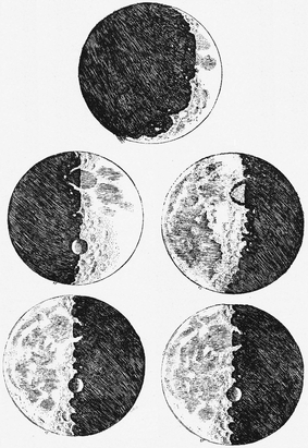 Galileo Lunar Drawings